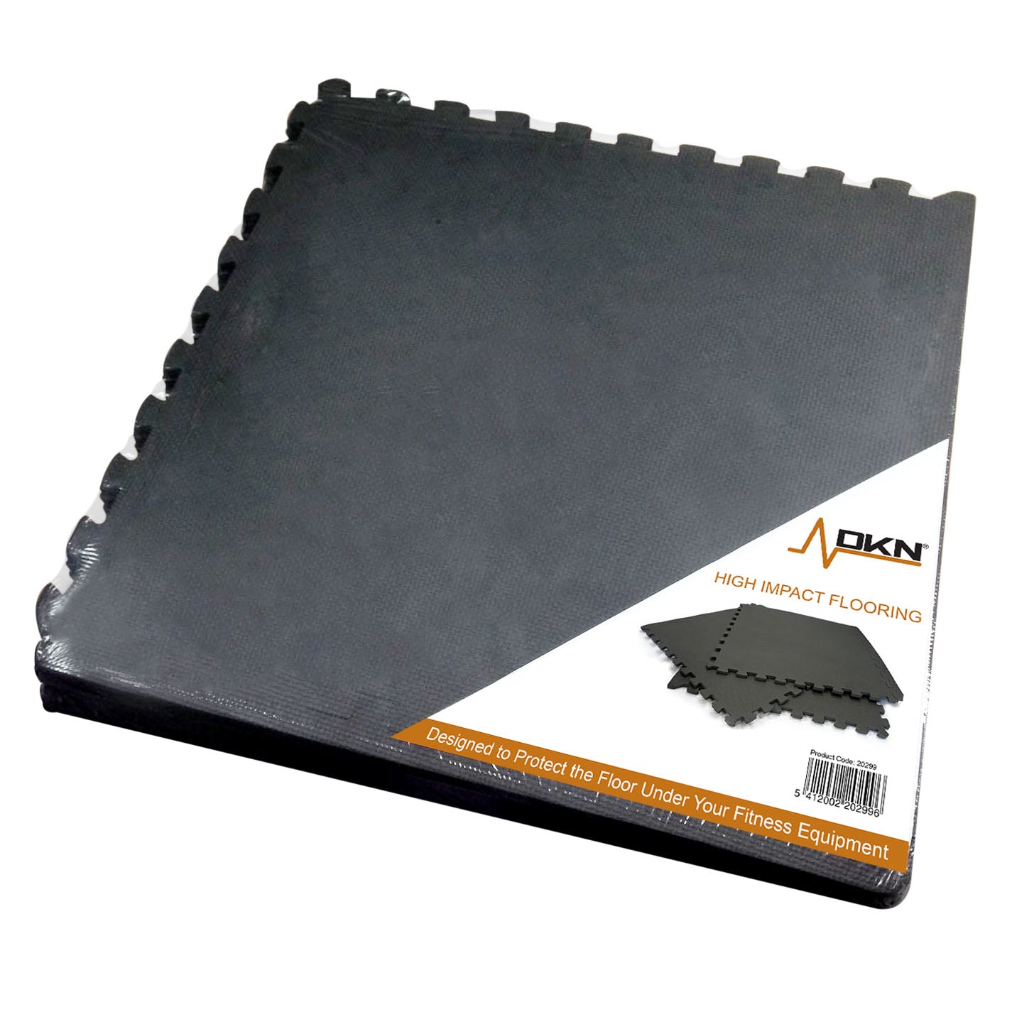 DKN 6 Piece Interlocking Floor Protection Mat
