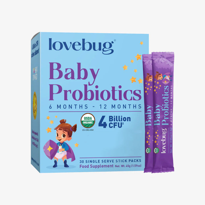 Infant Multivitamin with Iron Liquid Drops - Organic - Orange Vanilla