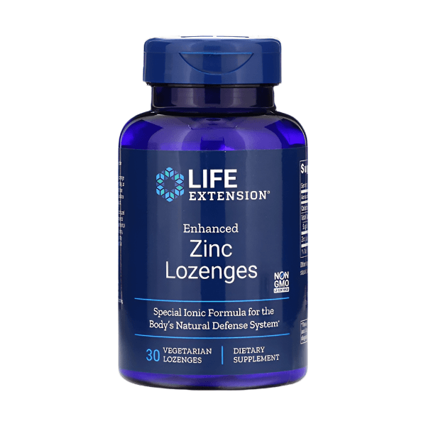 Enhanced Zinc | 30 Lozenges | Life Extension