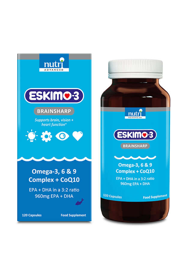 Eskimo-3 Brainsharp Fish Oil 120 Capsules