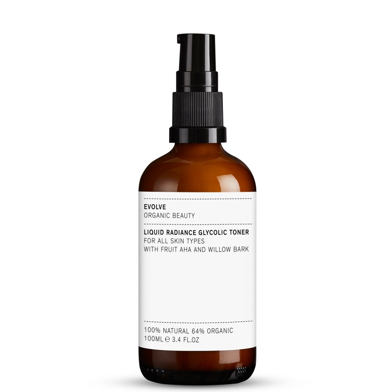 Evolve Organic Beauty Liquid Radiance Glycolic Toner 100ml