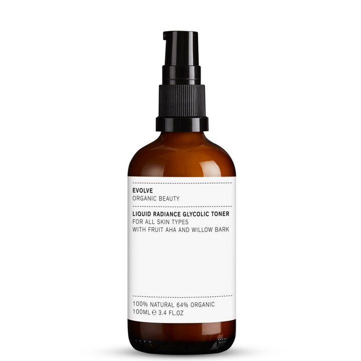 Evolve Organic Beauty Liquid Radiance Glycolic Toner 100ml