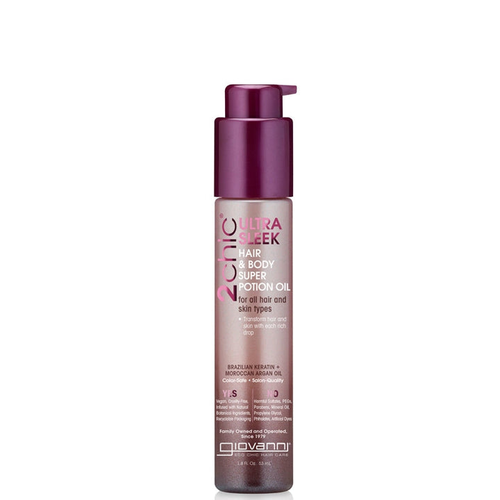Giovanni 2chic Ultra-Sleek Hair & Body Super Potion Oil 53ml