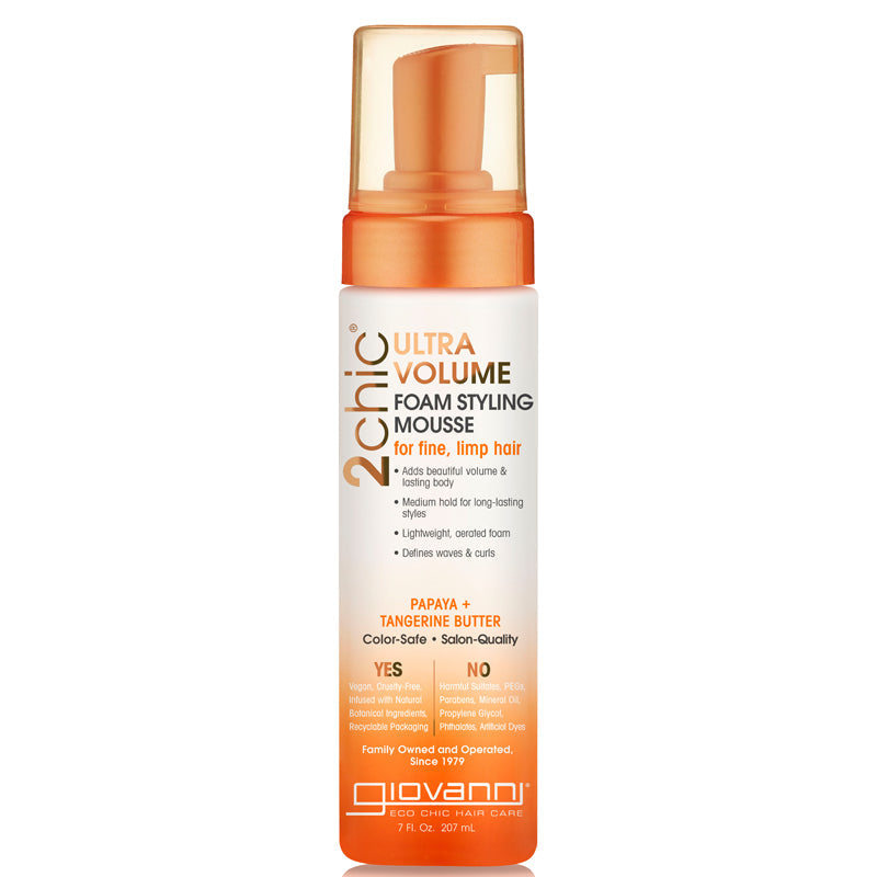 Giovanni 2chic Ultra-Volume Foam Styling Mousse 207ml