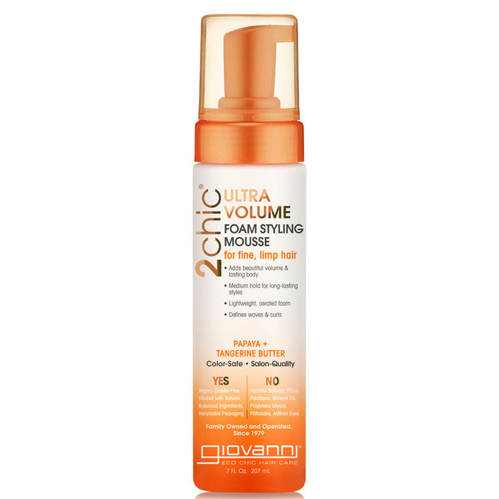 Giovanni 2chic Ultra-Volume Foam Styling Mousse 207ml