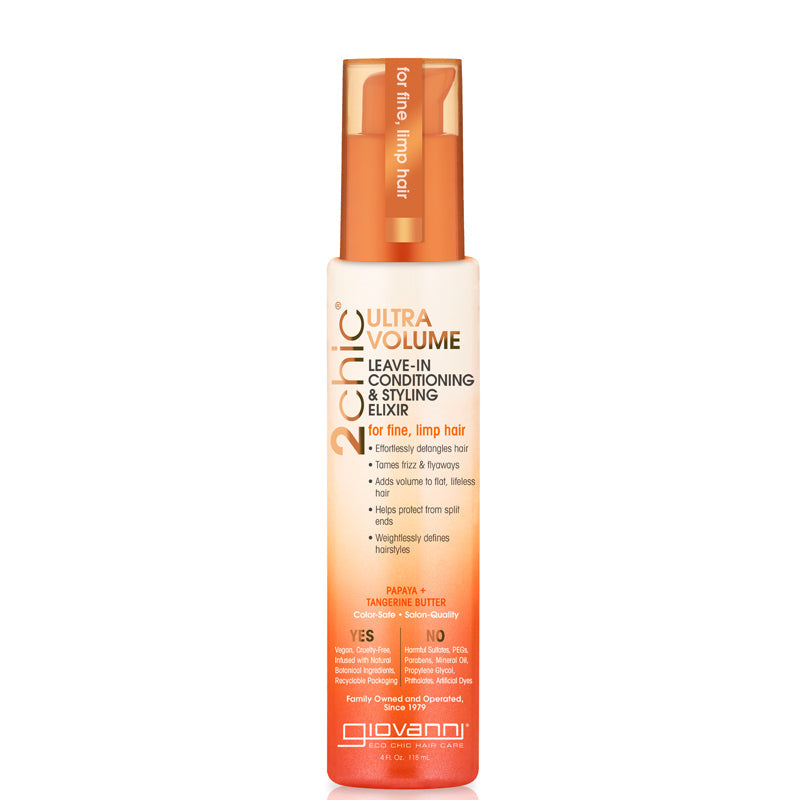 Giovanni 2Chic Ultra-Volume Leave-In Conditioning & Styling Elixir 118ml