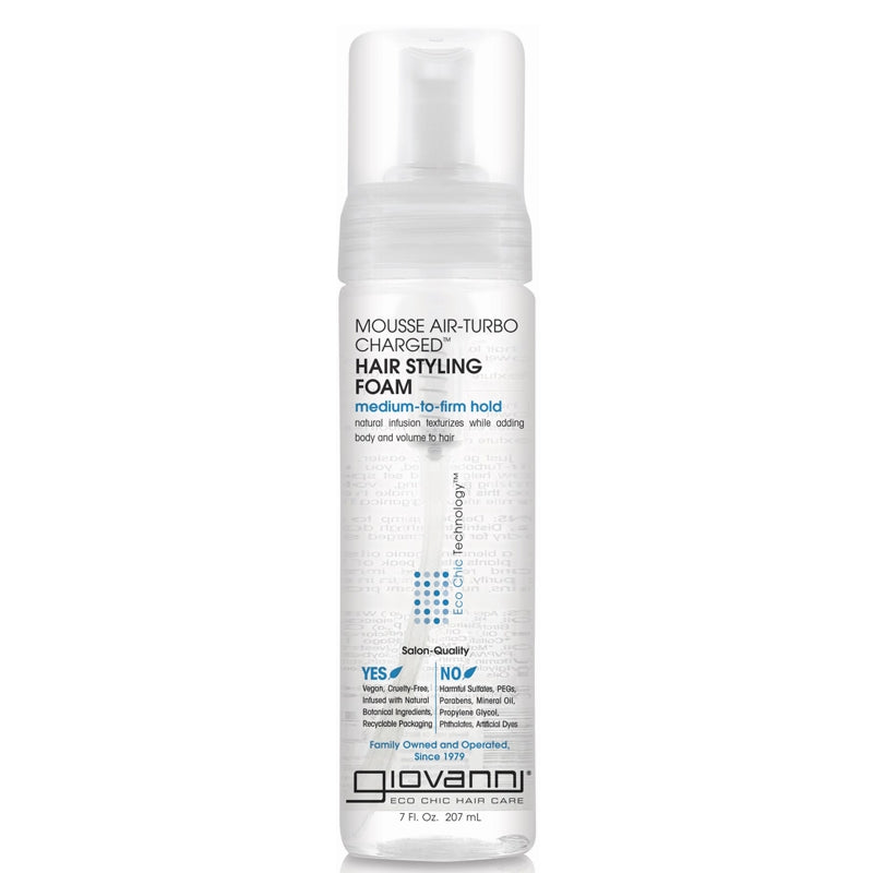 Giovanni Natural Mousse Hair Styling Foam 207ml