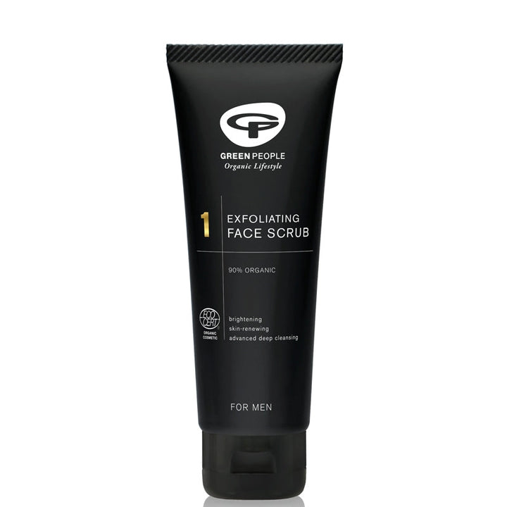 Green People Exfoliating Face Scrub for Men 100ml