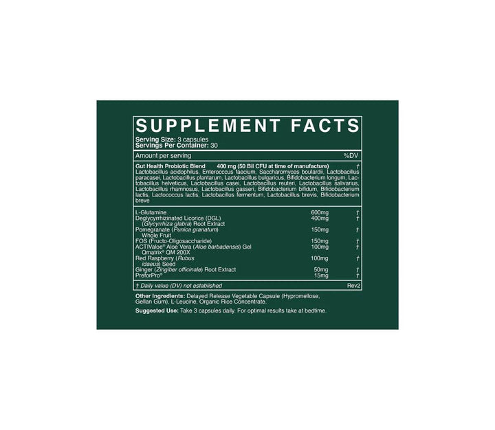 Probiotic | + Prebiotics |  50 Billion CFU | 90 Capsules