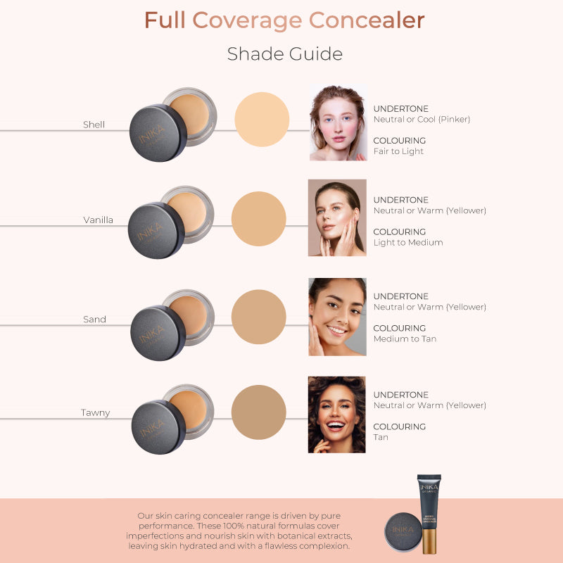 Inika Organic Full Coverage Concealer 3.5g