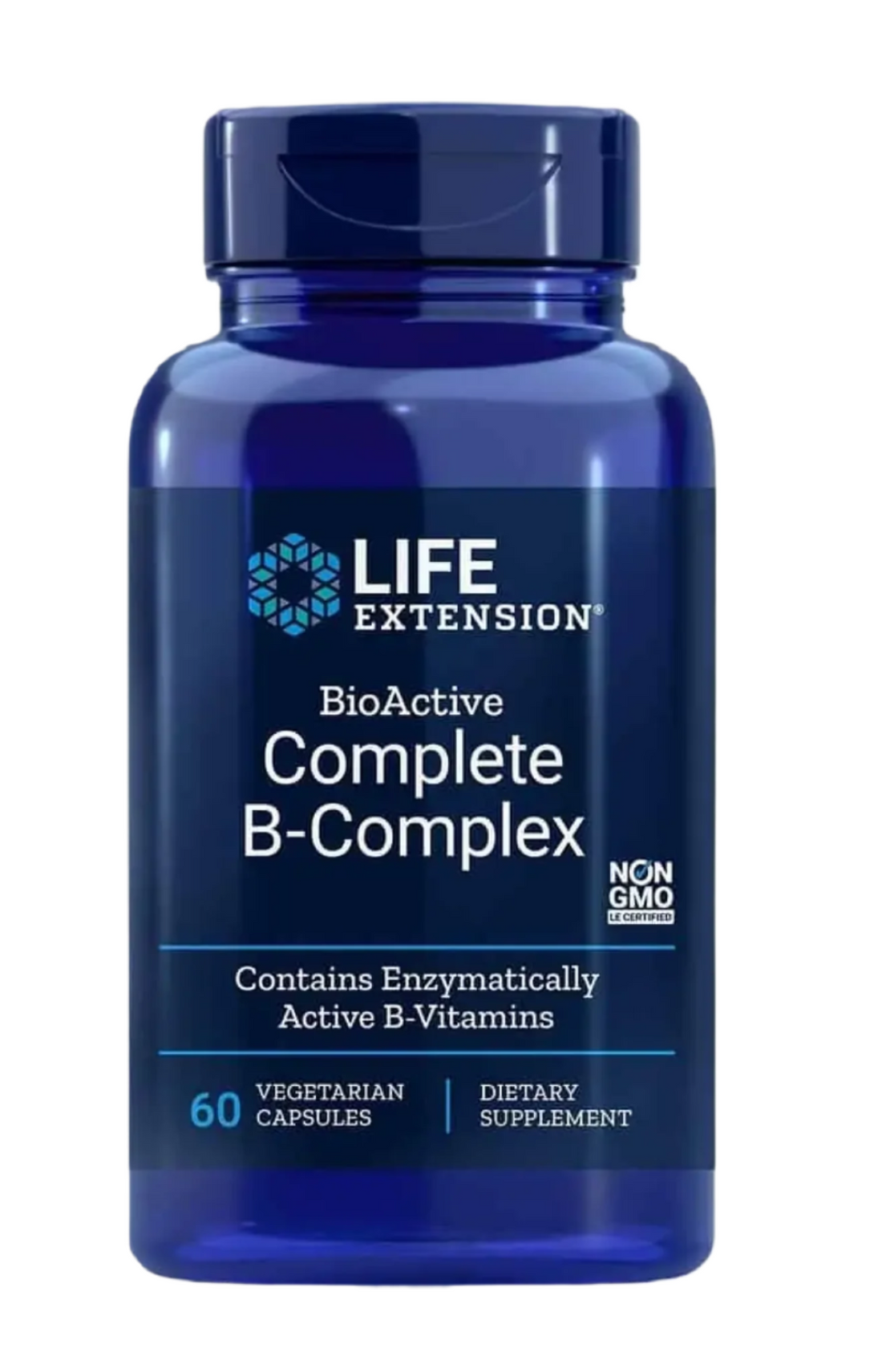 BioActive Complete B-Complex | 60 veg caps | Life Extension