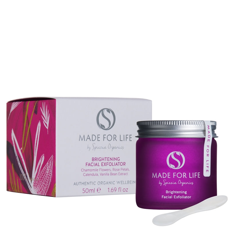 Made for Life Organics Brightening Facial Exfoliator 50ml