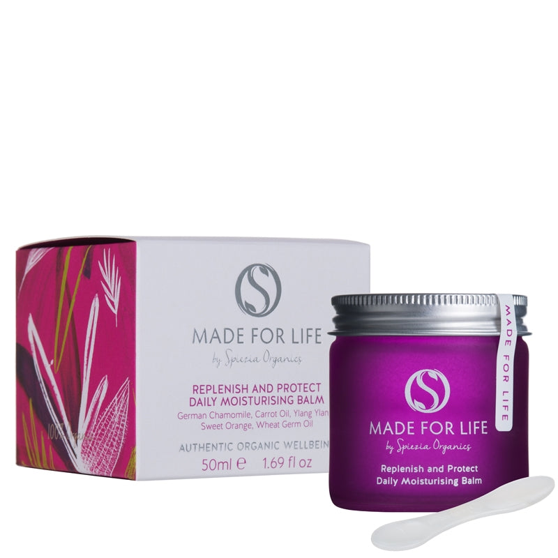 Made for Life Organics Replenish and Protect Daily Moisturising Balm 50ml