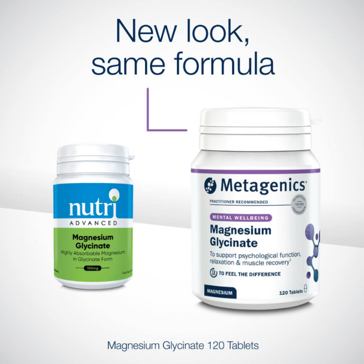 Magnesium Glycinate | 120 Tablets