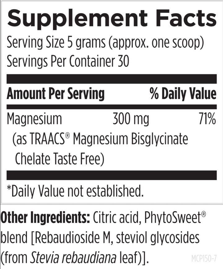 Magnesium Glycinate Powder - 150g