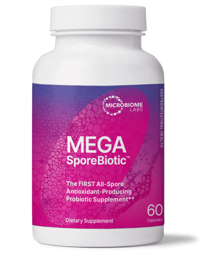 Mega Sporebiotic  | SPORES ONLY Formula | 5 Billion CFU | 60 Capsules