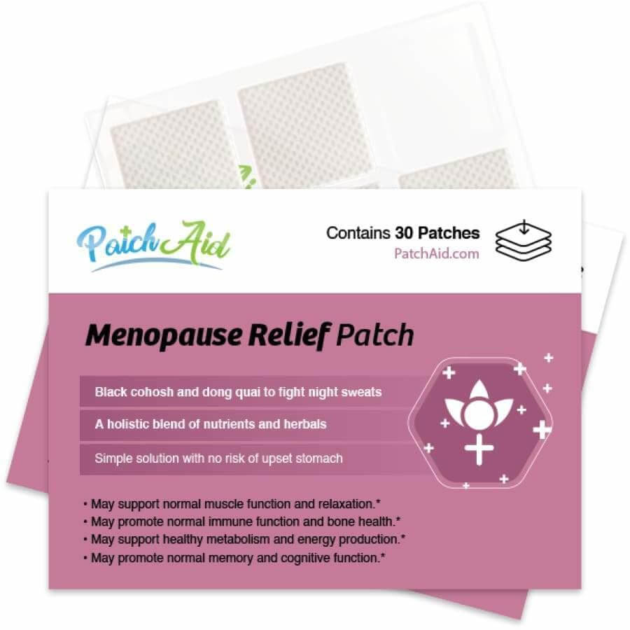 Menopause Relief Topical Patch | 30 Patches | PatchAid