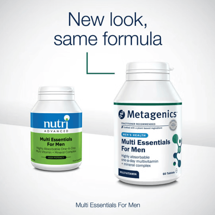 Multi Essentials for Men Multivitamin | 60 Tablets | Metagenics