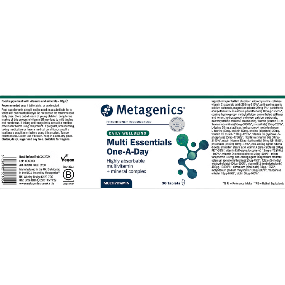 Multi Essentials One a Day | 60 Tablets