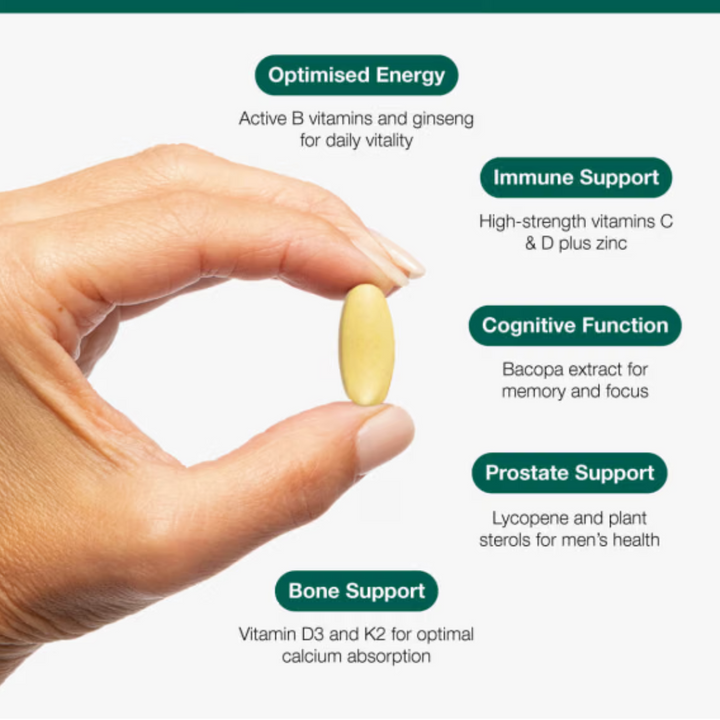 Multi Essentials for Men 50+ Multivitamin | 60 Tablets