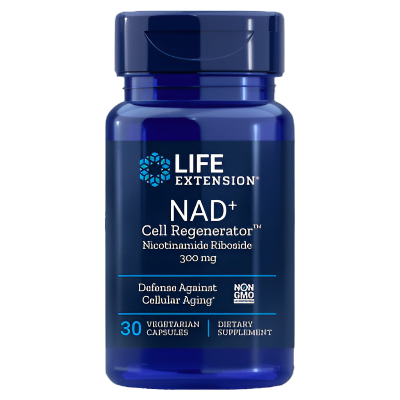 NAD+ Cell Regenerator, 300 mg 30 Veg Capsules
