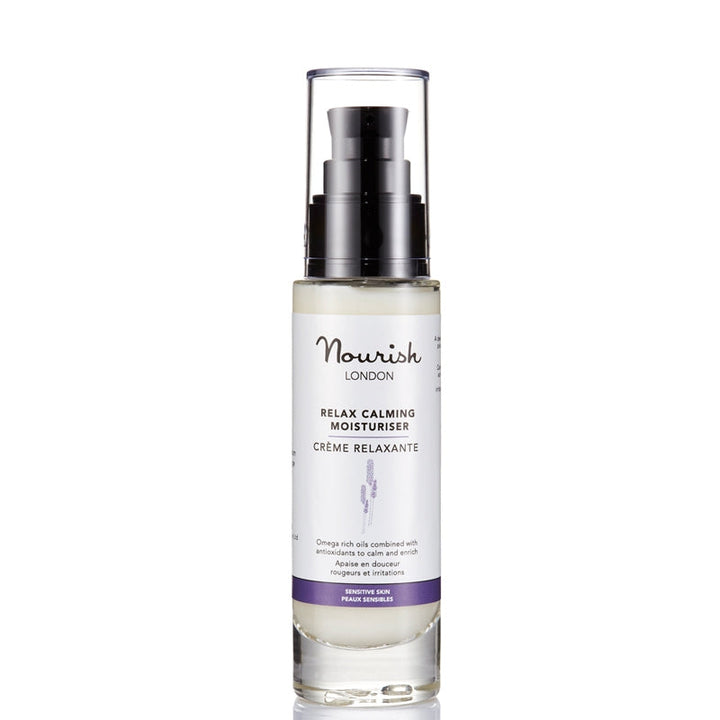 Nourish London Relax Calming Moisturiser (for Sensitive Skin) 50ml