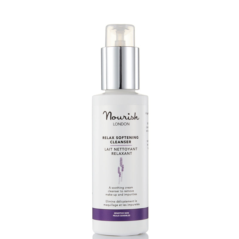 Nourish London Relax Softening Cleanser (for Sensitive Skin) 100ml