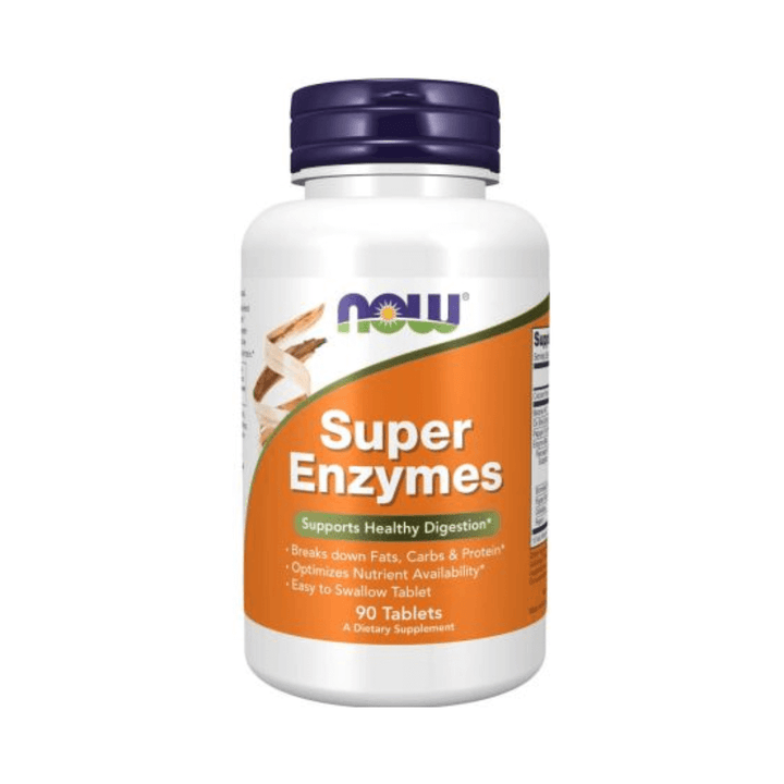 Super Enzymes | 90 Capsules | NOW