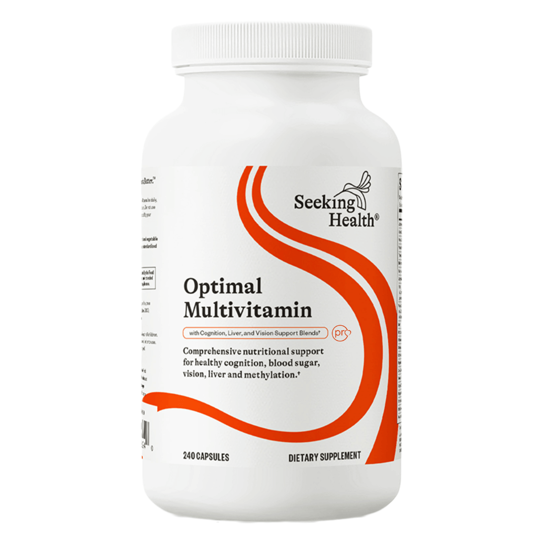 Optimal Multivitamin | 240 Capsules | Seeking Health