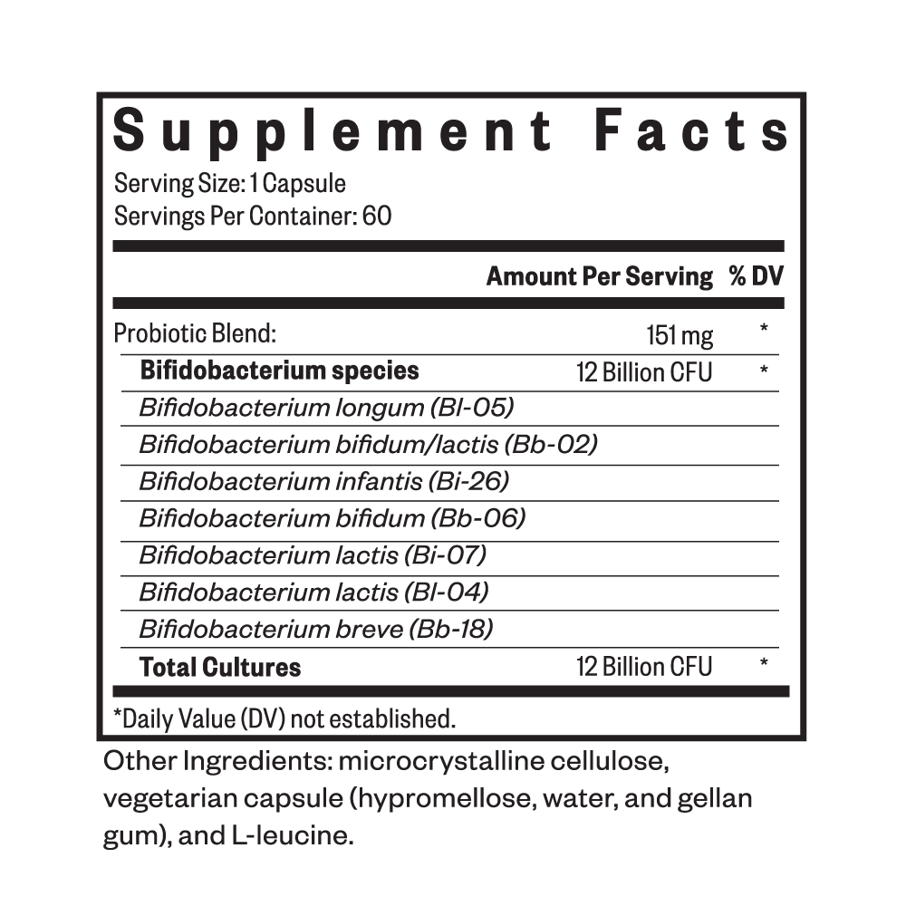 ProBiota Bifidobacterium | 60 Capsules