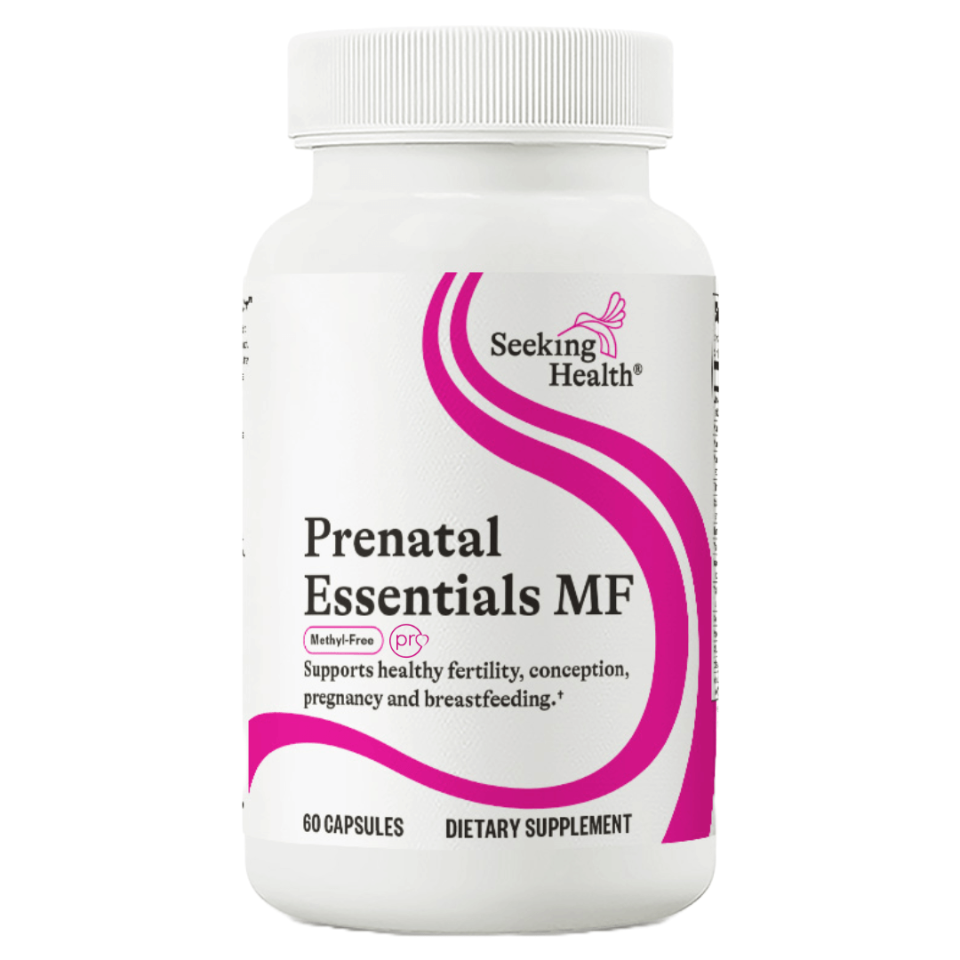 Prenatal Essentials MF | Methyl Free | Seeking Health | 60 Caps