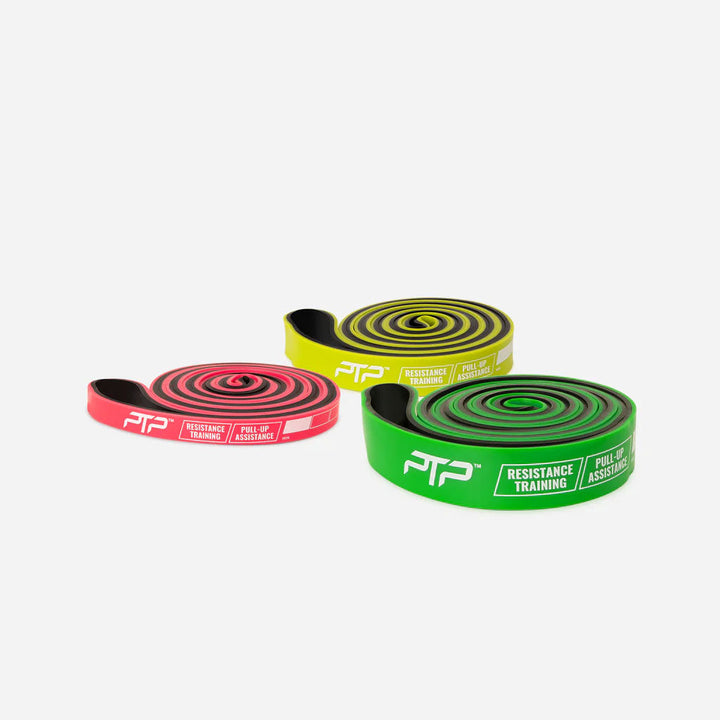 PTP Superband Dual Colour Combo+ Resistance Bands - Pack of 3
