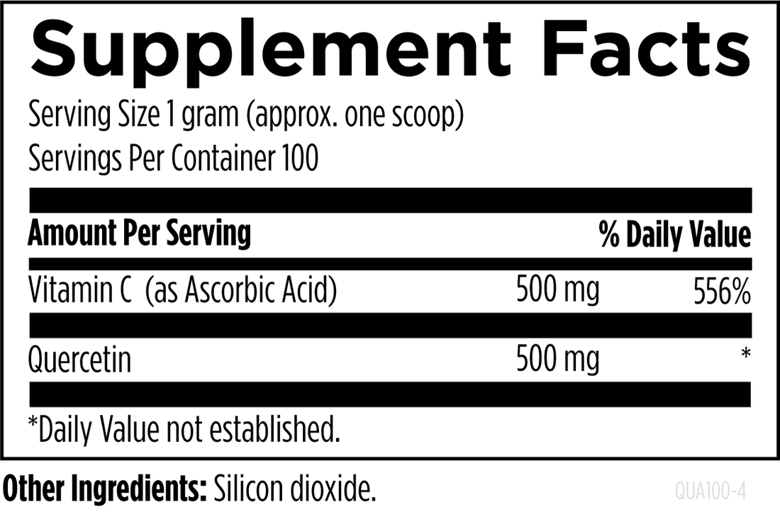 Quercetin Ascorbate Powder 100g