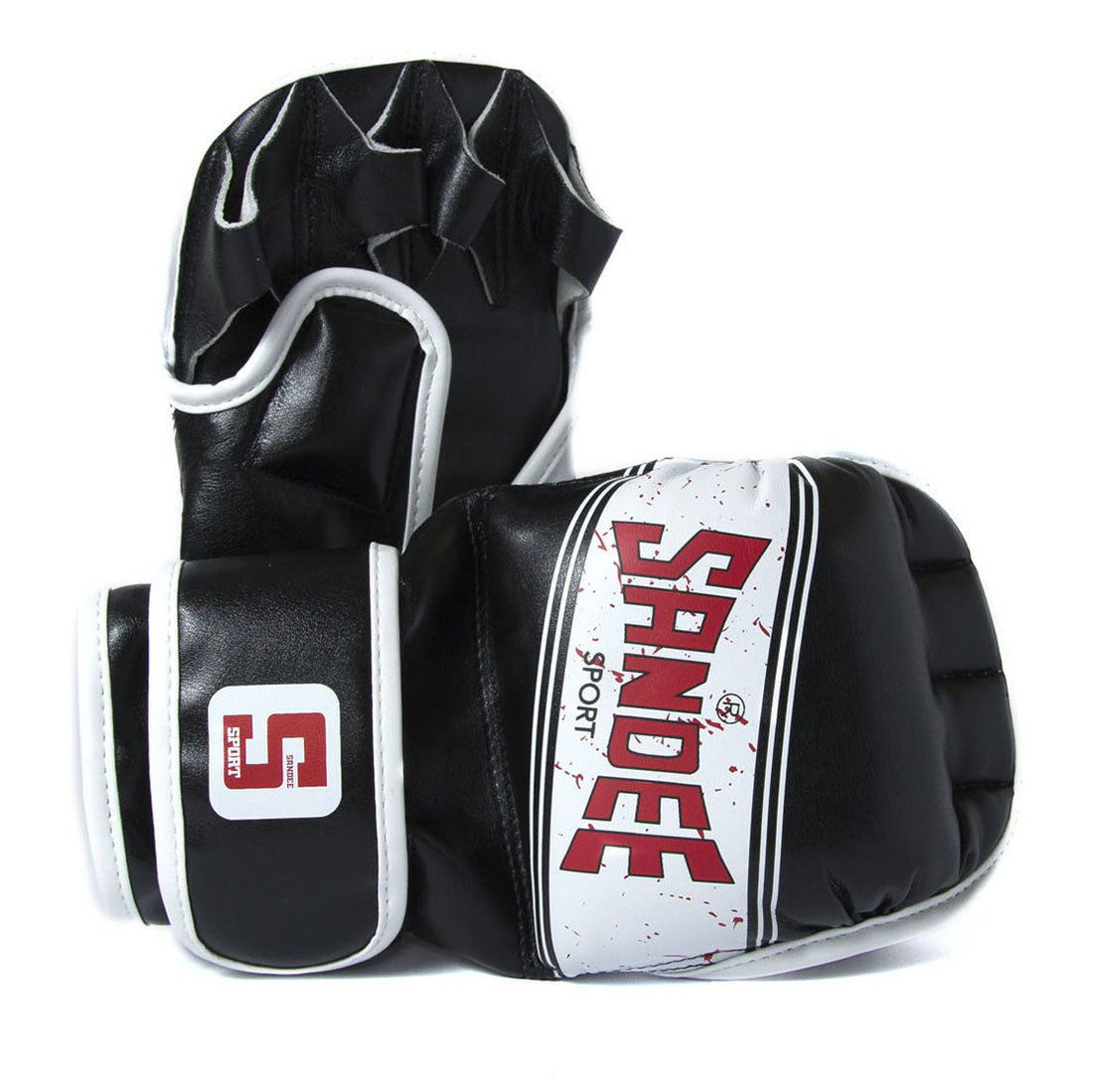 Sandee Sport Synthetic Leather MMA Sparring Gloves