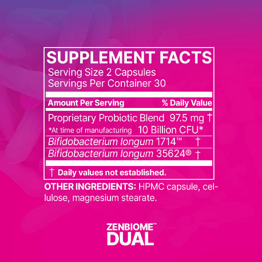 ZenBiome Dual | 60 Capsules