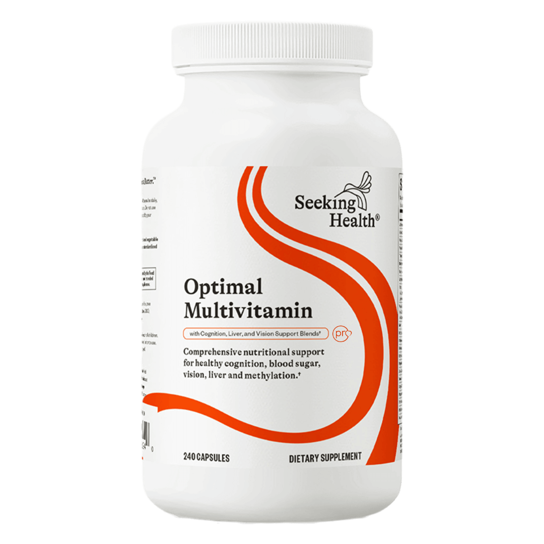 Optimal Multivitamin | 240 Capsules | Seeking Health