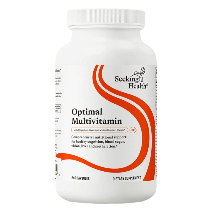 Optimal Multivitamin | 240 Capsules | Seeking Health