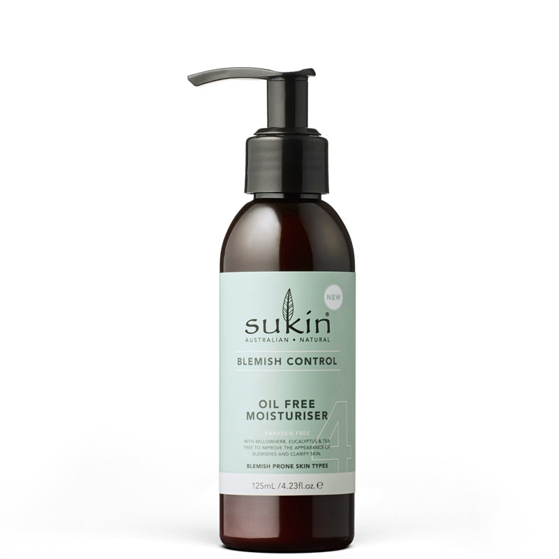 Sukin Blemish Control Oil Free Moisturiser 125ml