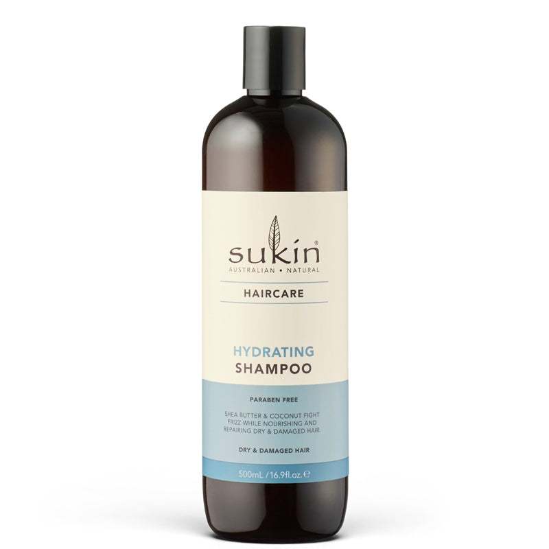 Sukin Hydrating Shampoo (for Dry/Damaged Hair) 500ml UK DELIVERY ONLY