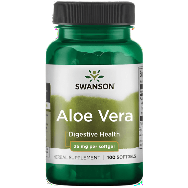 Aloe Vera 25mg - 100 Softgels