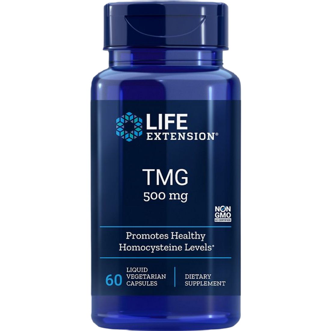 TMG - Trimethylglycine - 500mg | 60 liquid vegetarian capsules