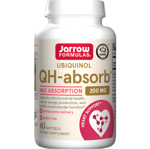 Ubiquinol QH Absorb 200mg | 60 Softgels