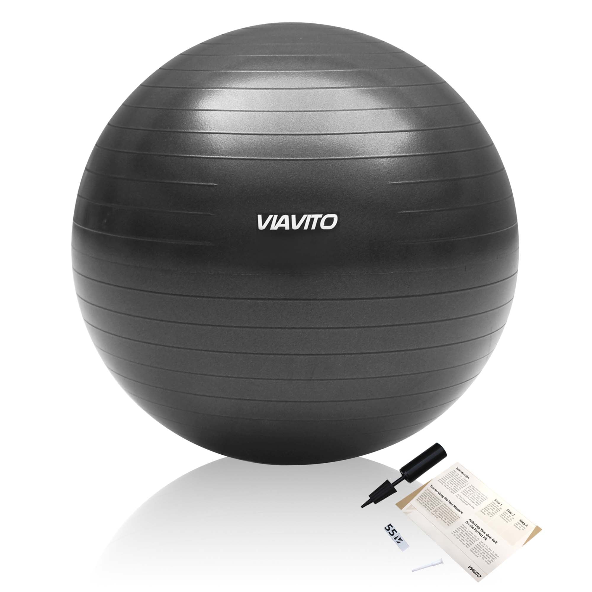 Viavito 500kg Studio Anti-burst 55cm Gym Ball