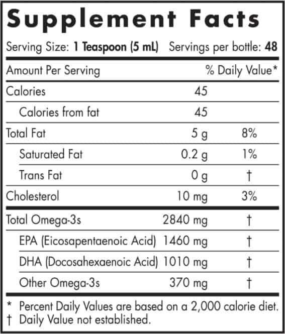 Nordic Naturals Ultimate Omega | Lemon | 237 ml