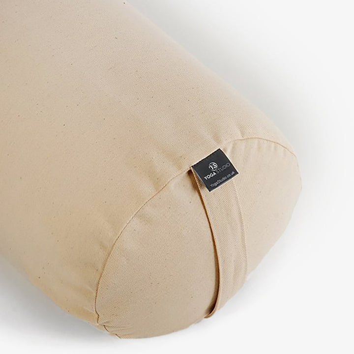 European Organic Buckwheat Bolster - Natural White