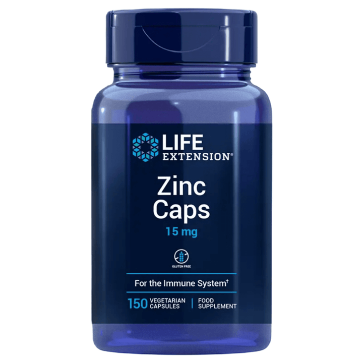 Zinc Caps | 15mg | 150 Veg Caps